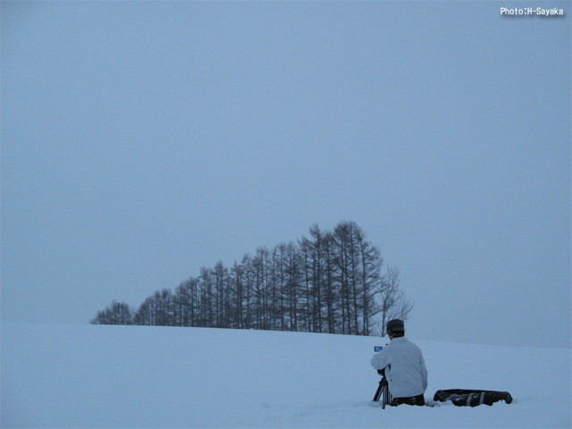 VINZ 雪景色撮影・活動風景 北海道 VINZ 雪景色撮影・活動風景 北海道